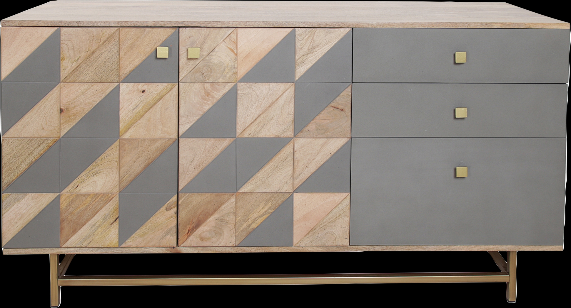 Glidersleeve Gray Credenza - Thumbnail - Image 3