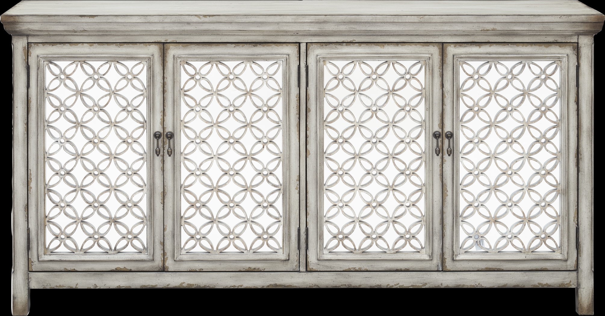 Glidewill Gray 4 Door Credenza - Thumbnail - Image 3