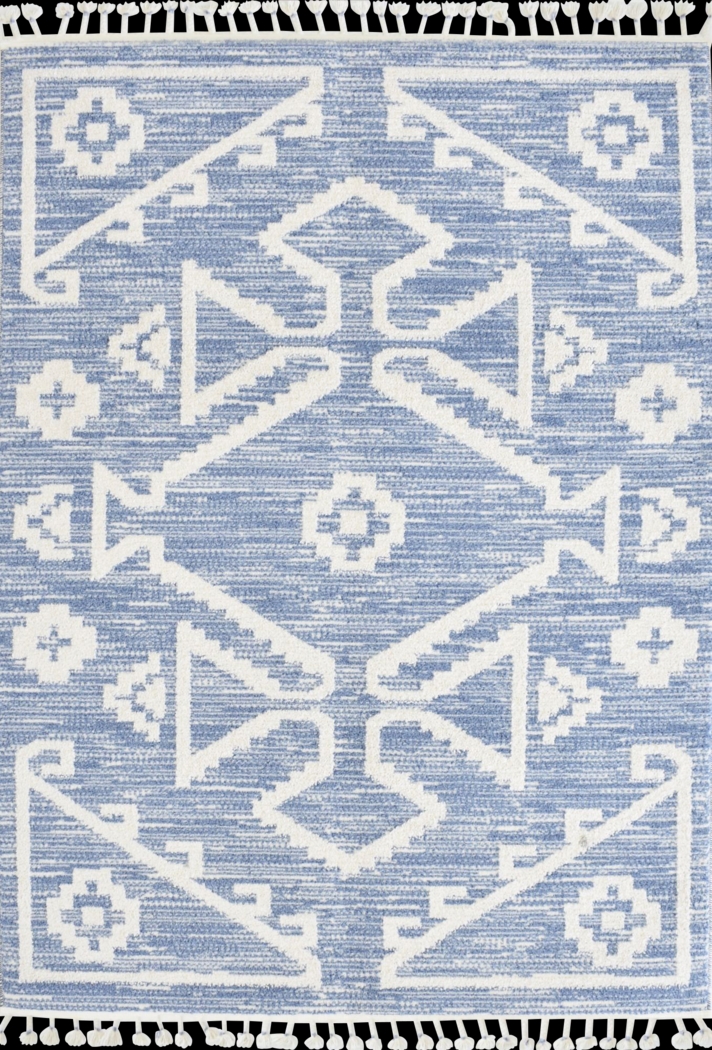 Gliscin Blue 8'3 x 10' Rug - Thumbnail - Image 1