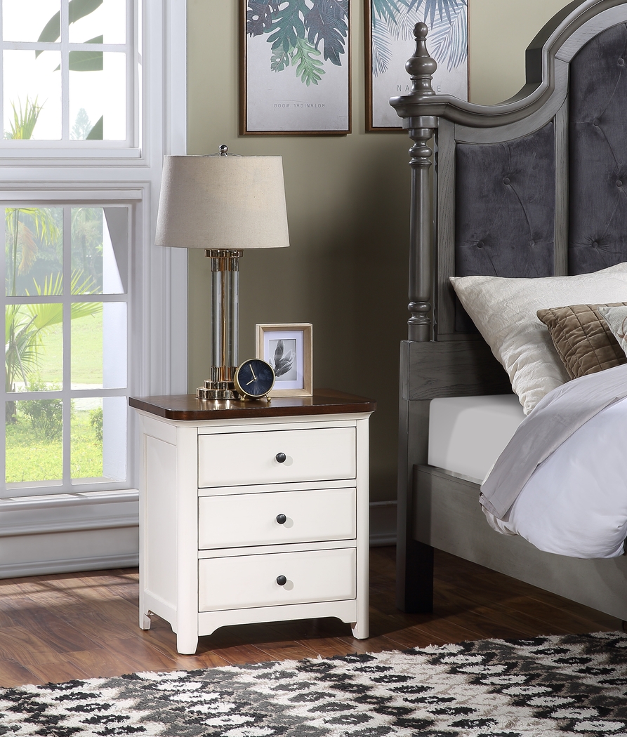 Glisson White End Table - Thumbnail - Image 7