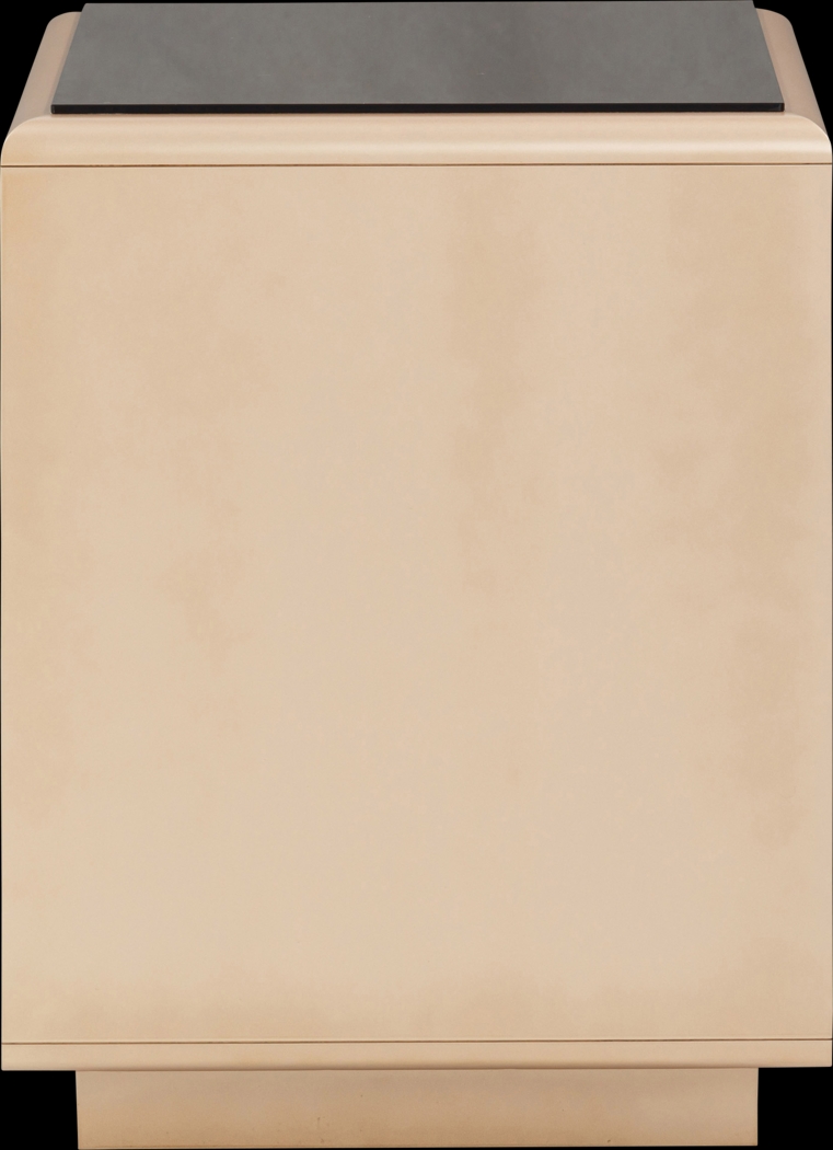 Globalbridge Taupe Nightstand - Thumbnail - Image 5