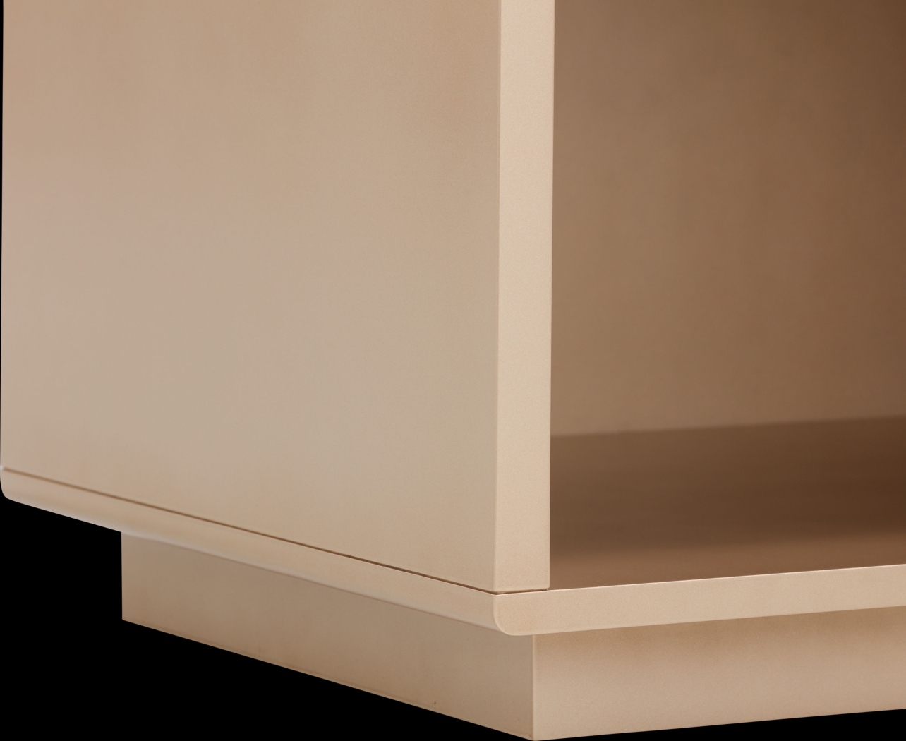 Globalbridge Taupe Nightstand - Thumbnail - Image 6