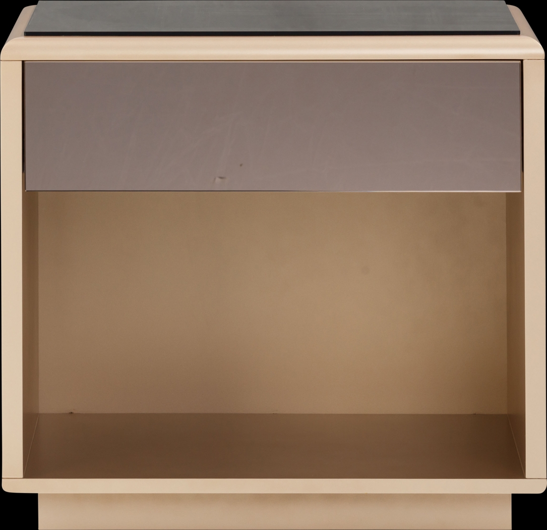 Globalbridge Taupe Nightstand - Thumbnail - Image 7