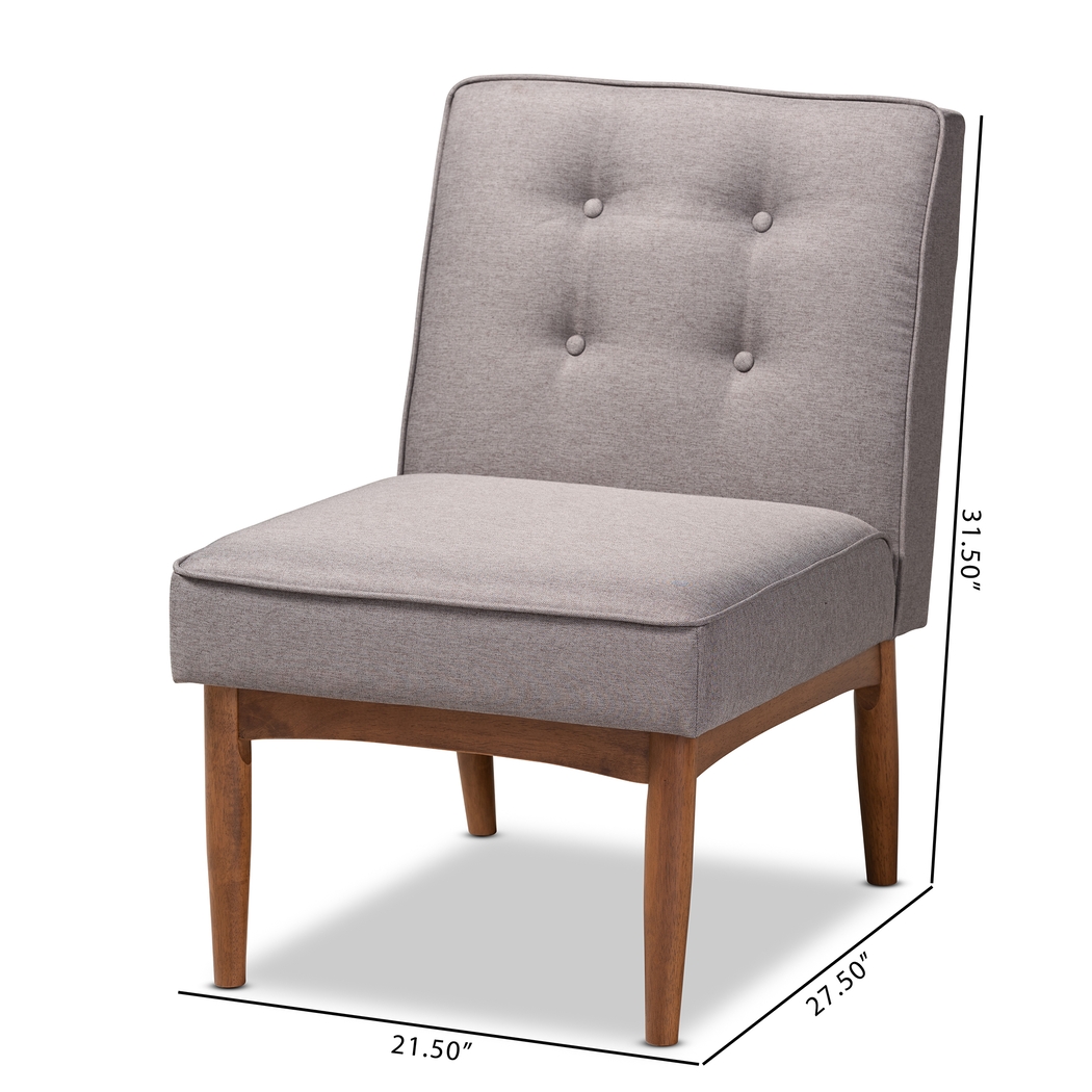 Globec Gray Dining Chair - Thumbnail - Image 8