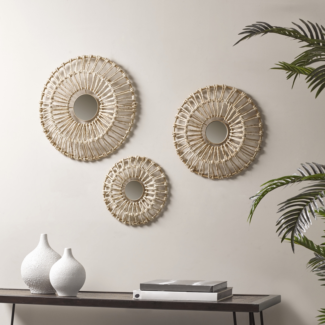 Globelane Natural Wall Decor, Set of 3 - Thumbnail - Image 2