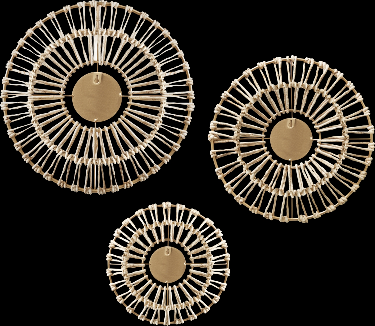 Globelane Natural Wall Decor, Set of 3 - Thumbnail - Image 5