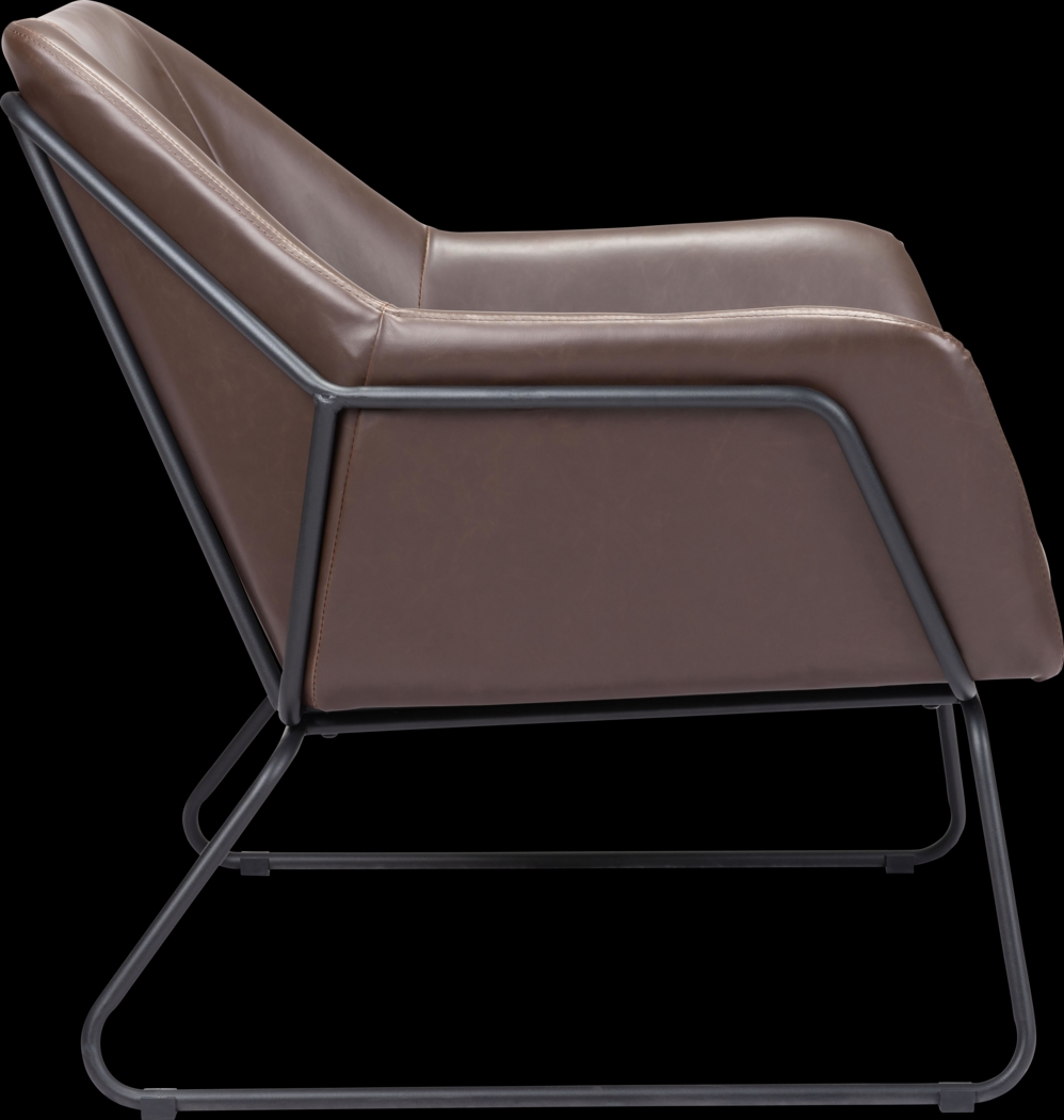 Gloralee Brown Accent Chair - Thumbnail - Image 3