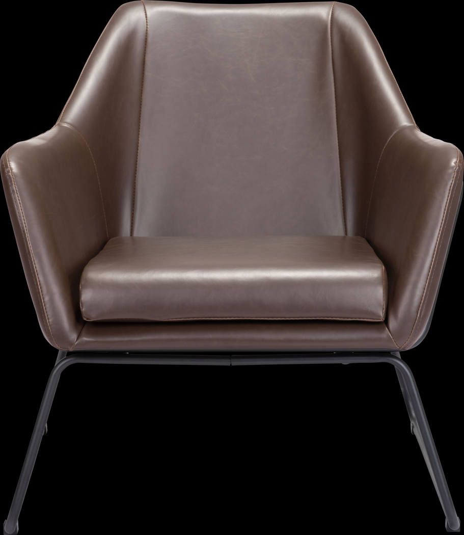 Gloralee Brown Accent Chair - Thumbnail - Image 4