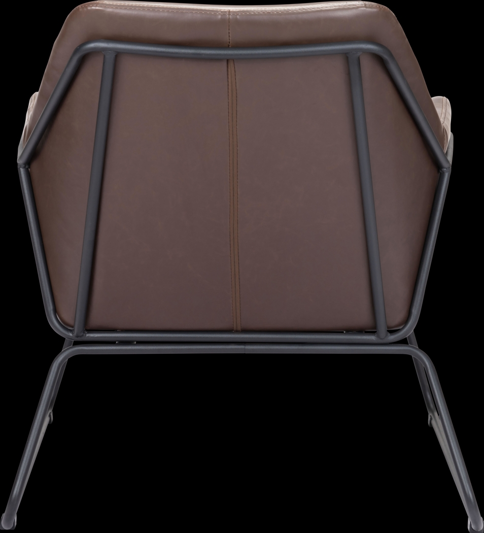 Gloralee Brown Accent Chair - Thumbnail - Image 5
