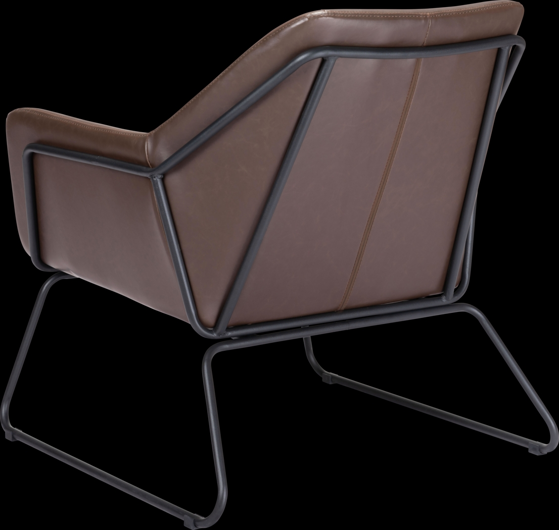 Gloralee Brown Accent Chair - Thumbnail - Image 6