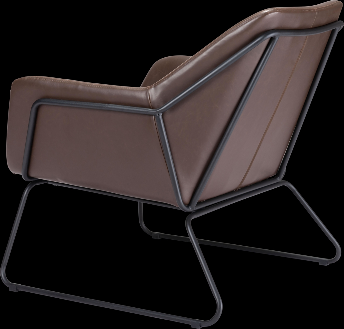 Gloralee Brown Accent Chair - Thumbnail - Image 8