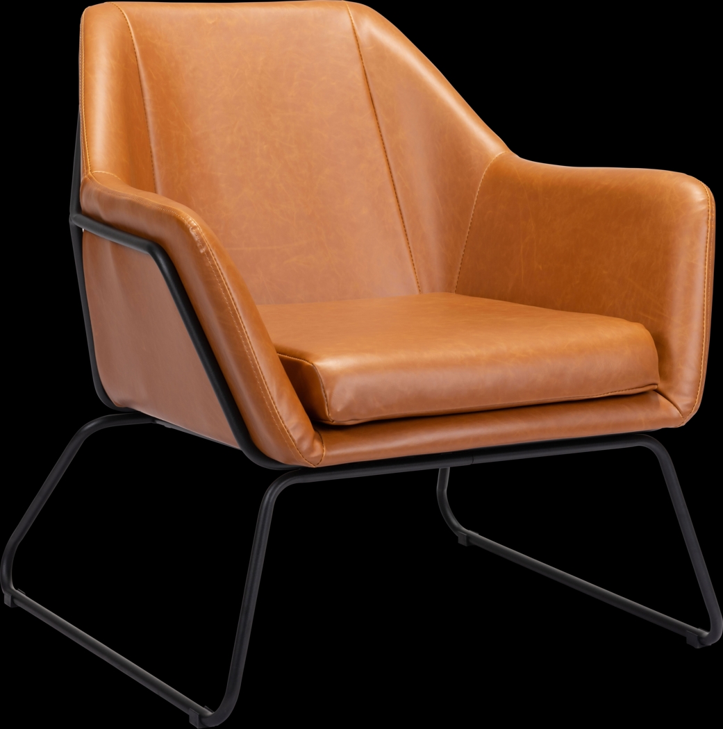 Gloralee Tan Accent Chair - Thumbnail - Image 1