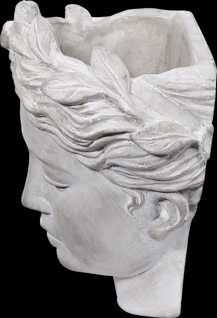 Gloriya Light Gray Vase - Thumbnail - Image 3