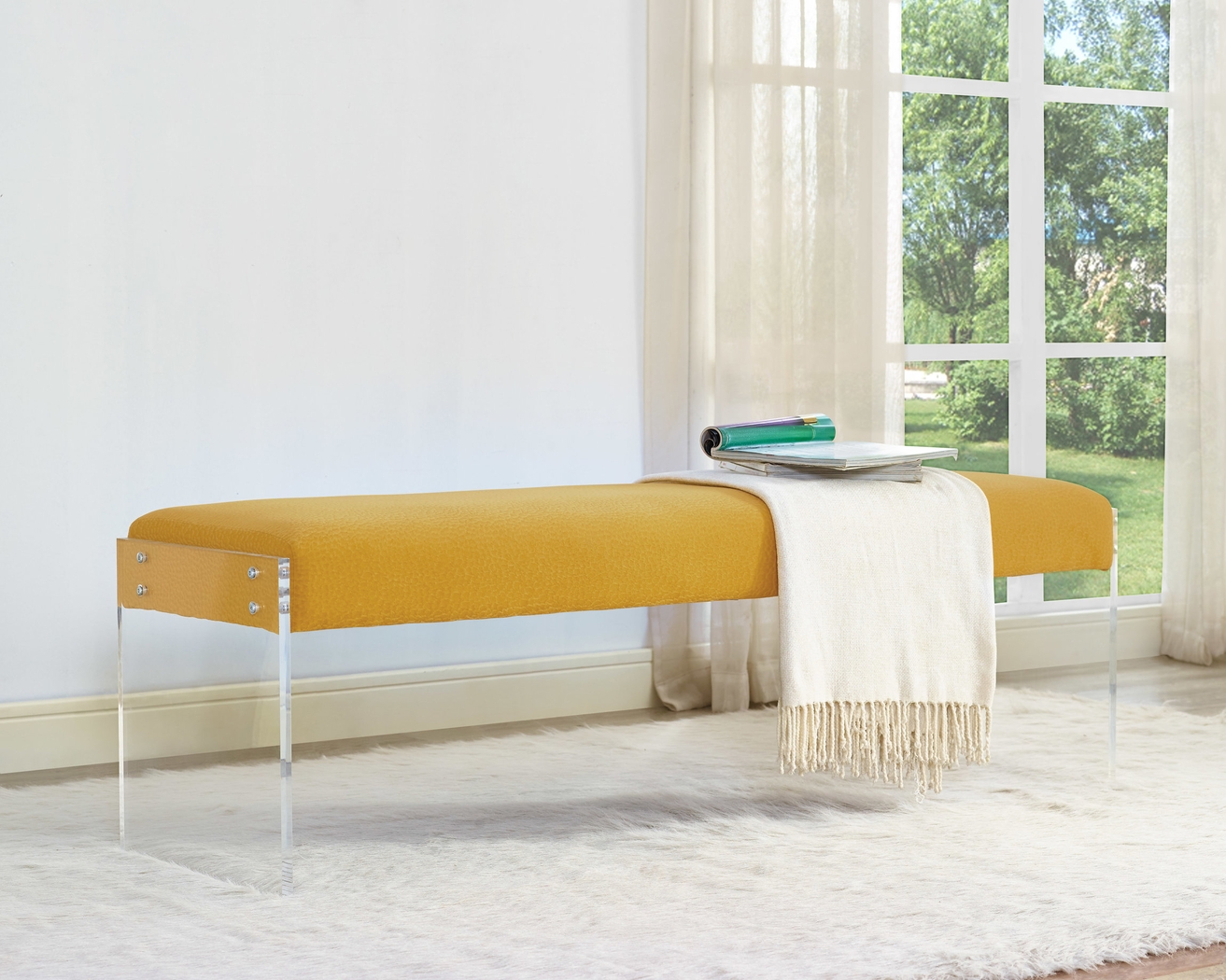 Glow Yellow Bench - Thumbnail - Image 2