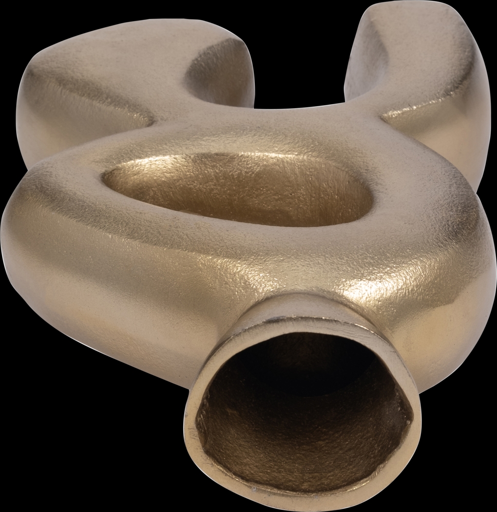 Gloxinia Gold 11 in. Vase - Thumbnail - Image 5