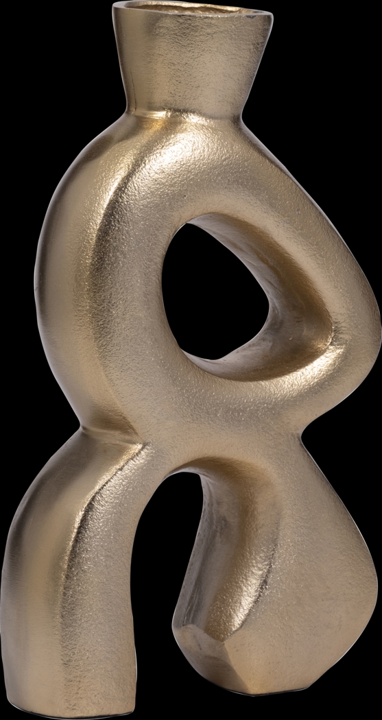 Gloxinia Gold 11 in. Vase - Thumbnail - Image 7