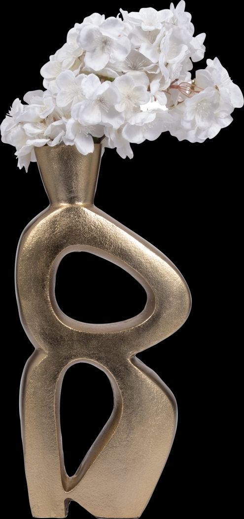 Gloxinia Gold 15 in. Vase - Thumbnail - Image 2