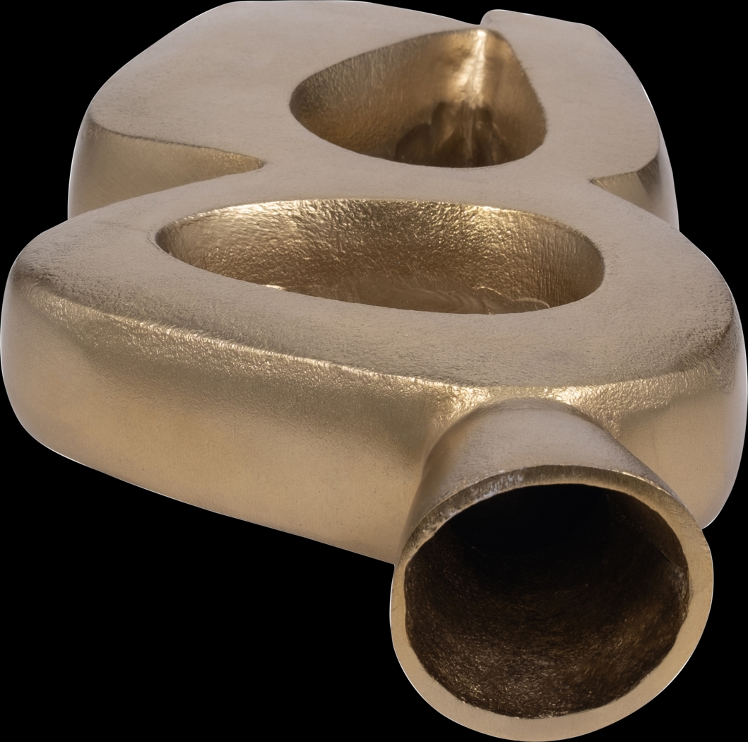 Gloxinia Gold 15 in. Vase - Thumbnail - Image 3