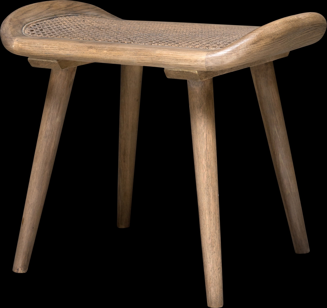 Glyndon Brown Accent Bench - Thumbnail - Image 1