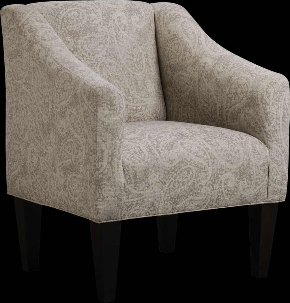 Glynis Beige Accent Chair - Thumbnail - Image 1
