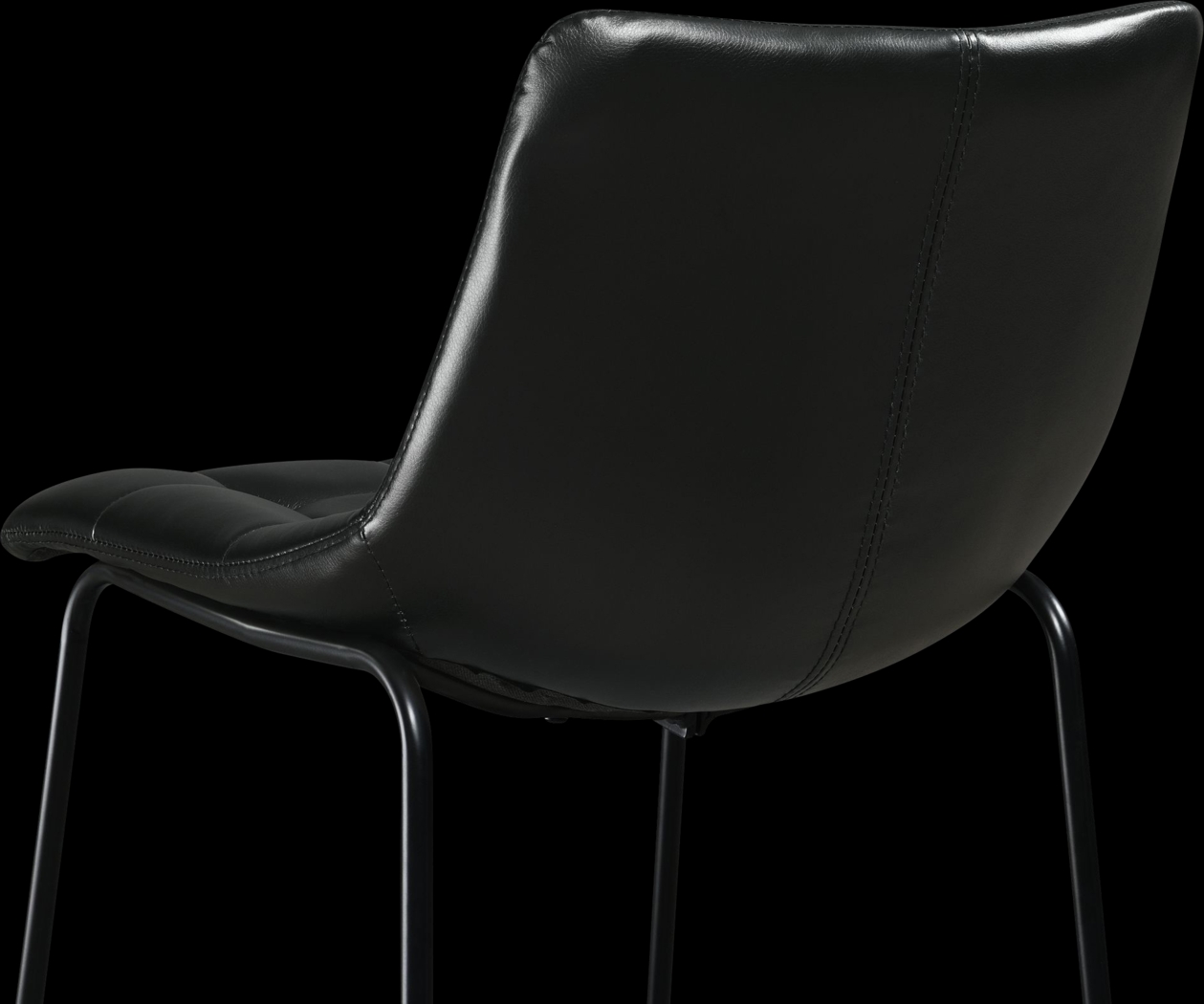 Gnome Black Barstool, Set of 2 - Thumbnail - Image 6