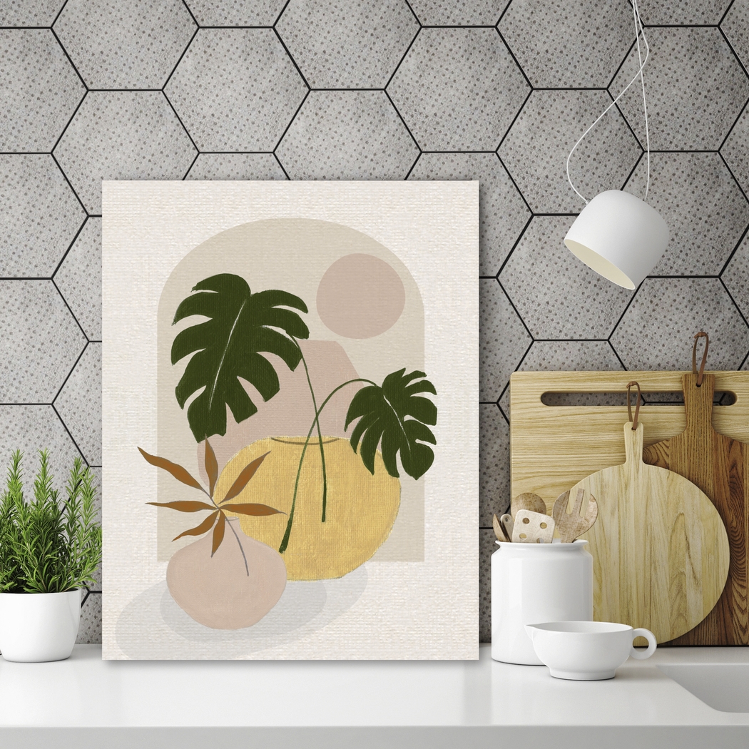 Goderose Cream Canvas Artwork - Thumbnail - Image 2