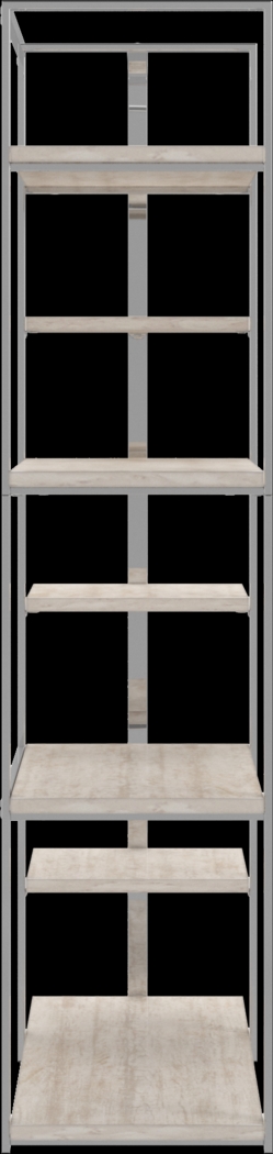 Godeus Chrome Bookcase - Thumbnail - Image 4