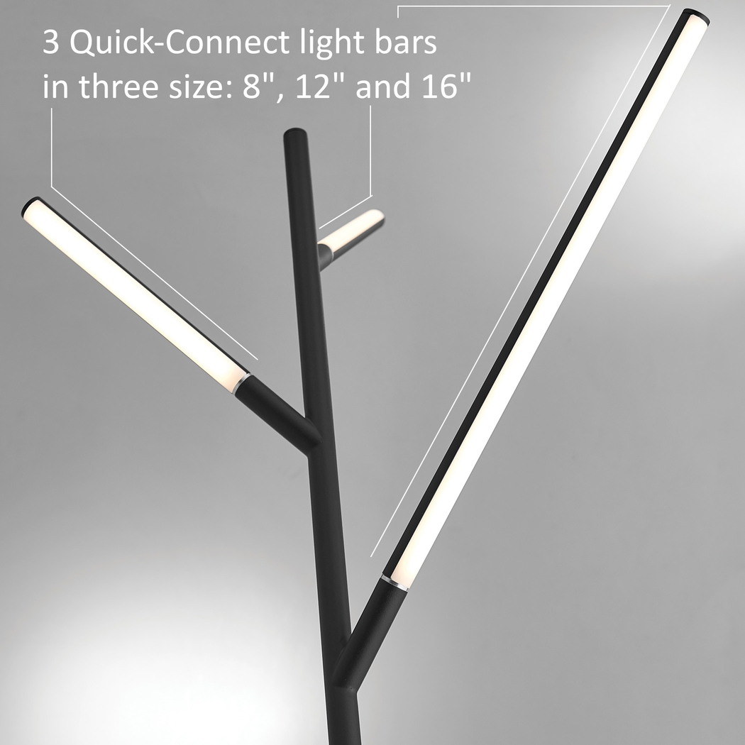 Godford Court Black Floor Lamp - Thumbnail - Image 5