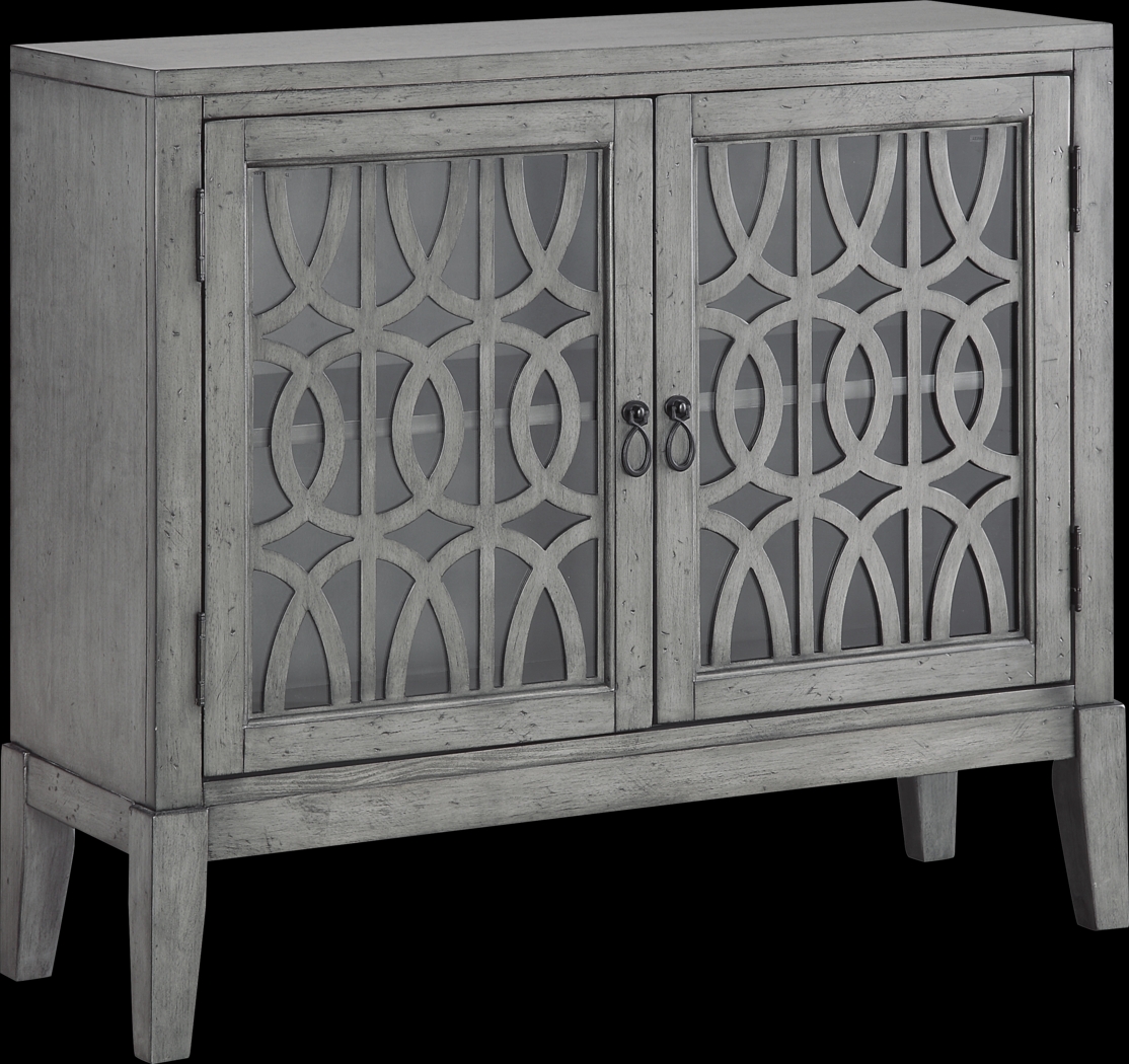 Godric Pointe Gray Accent Cabinet - Thumbnail - Image 1