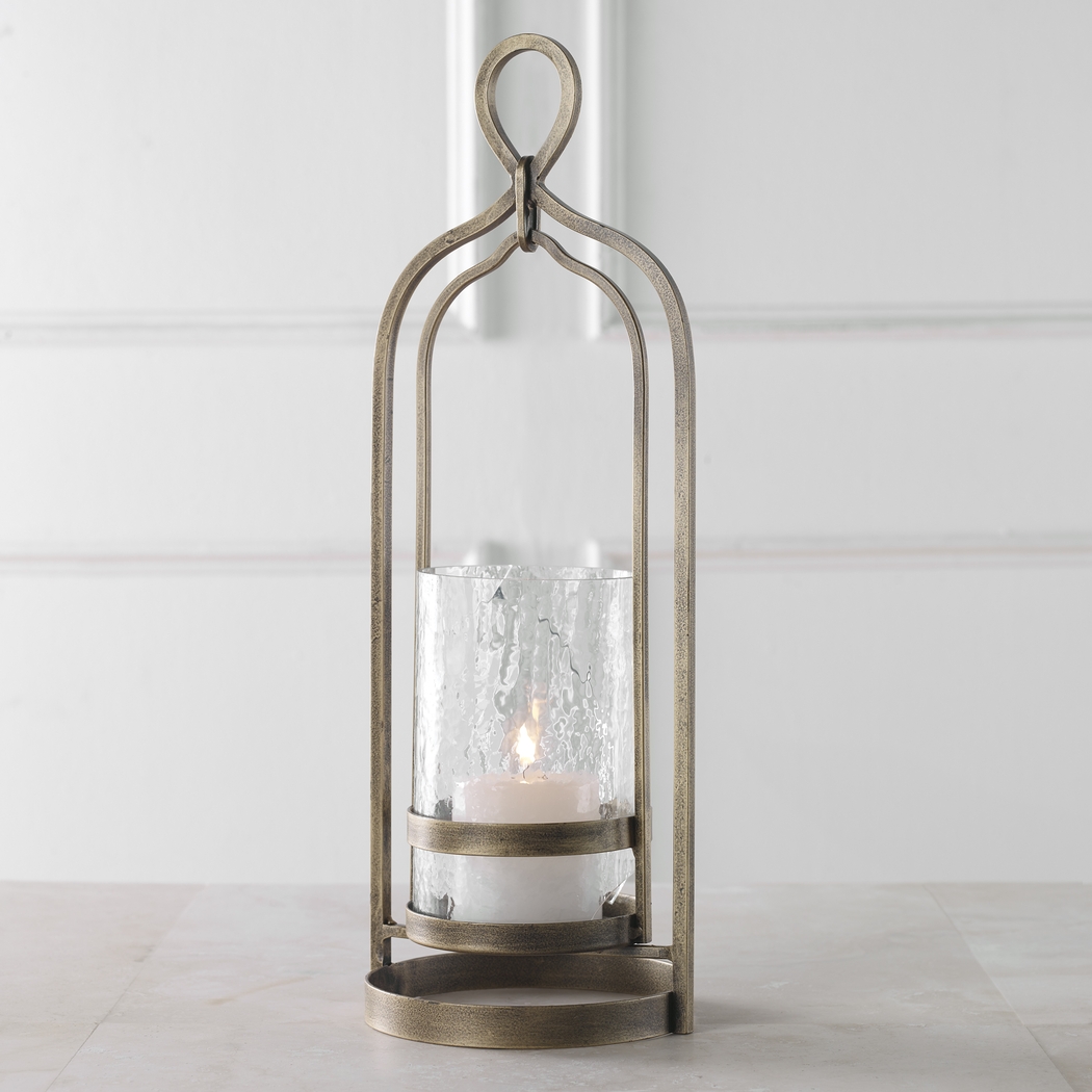 Goethe Brass Candle Holder - Thumbnail - Image 2