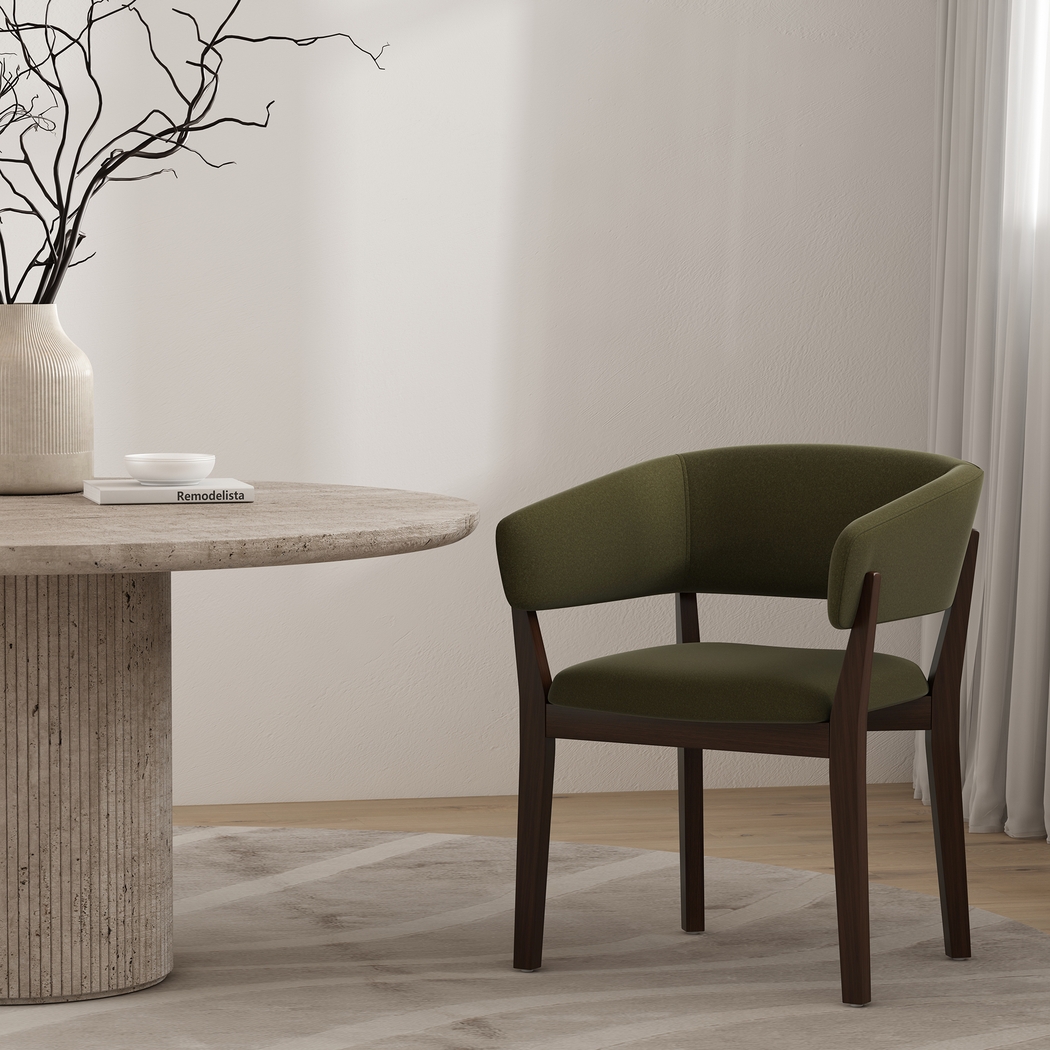 Golbrews Green Arm Chair - Thumbnail - Image 2