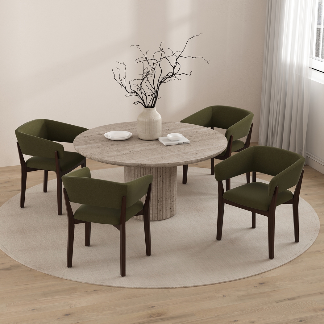 Golbrews Green Arm Chair - Thumbnail - Image 3