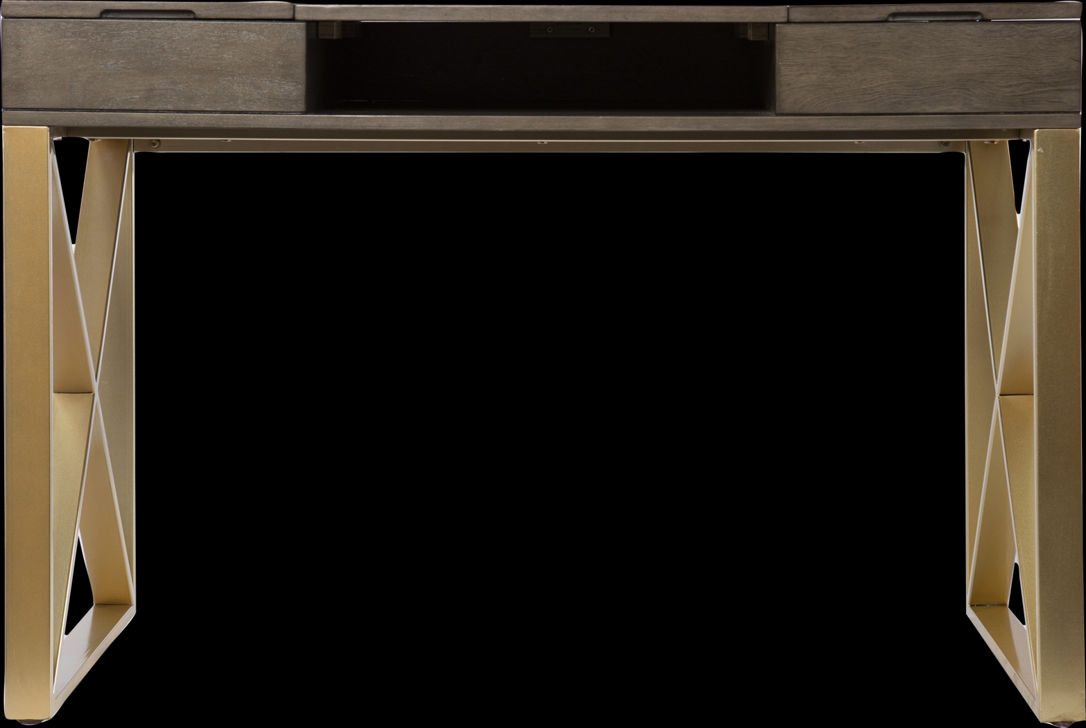 Goldbridge Gray Desk - Thumbnail - Image 2