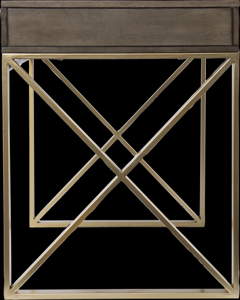 Goldbridge Gray Desk - Thumbnail - Image 3