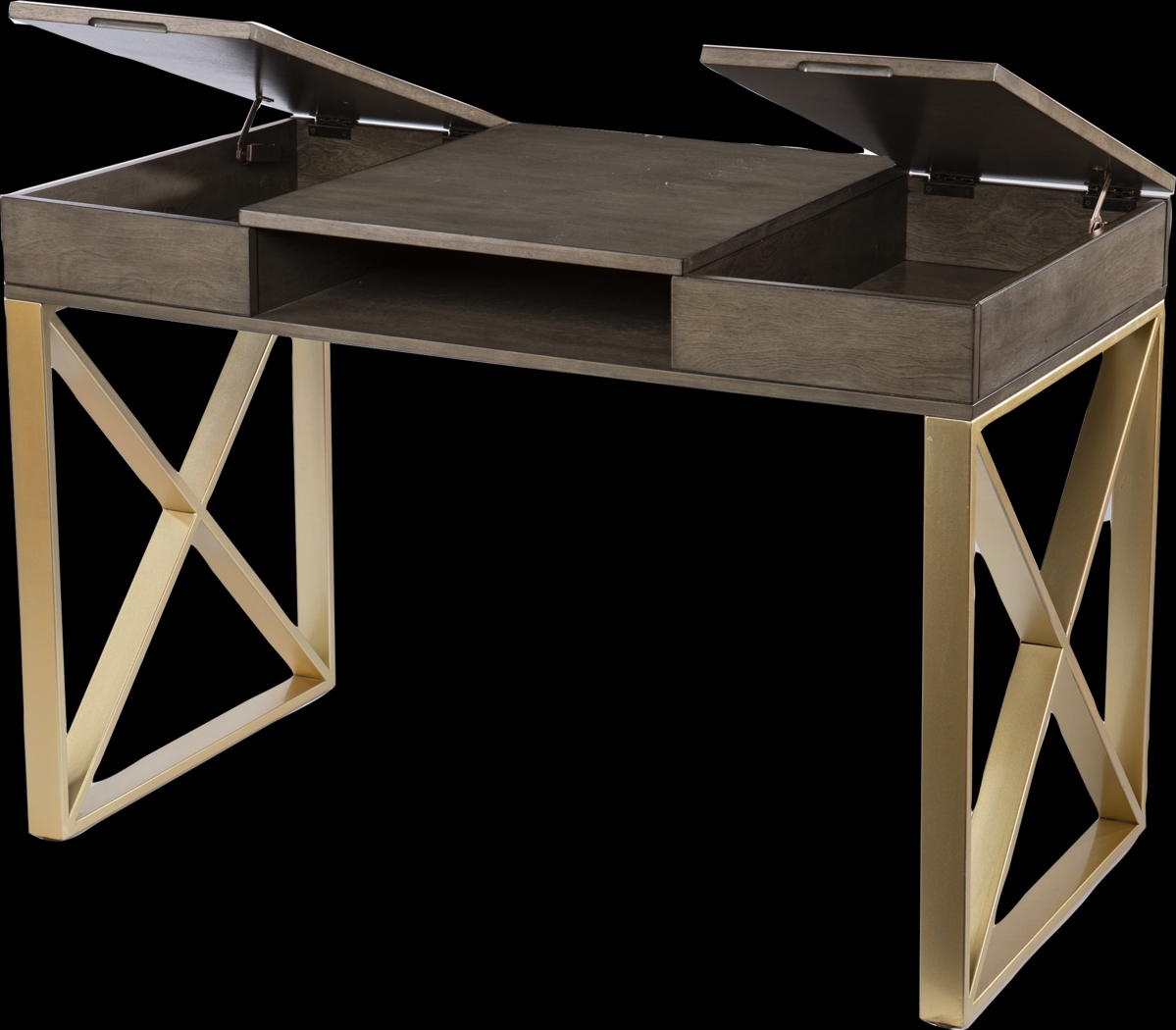 Goldbridge Gray Desk - Thumbnail - Image 8