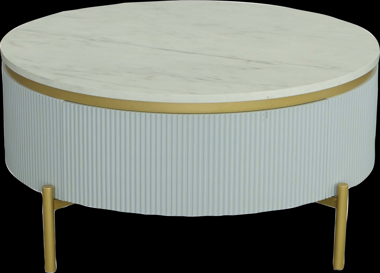 Goldcup Blue Cocktail Table - Thumbnail - Image 1