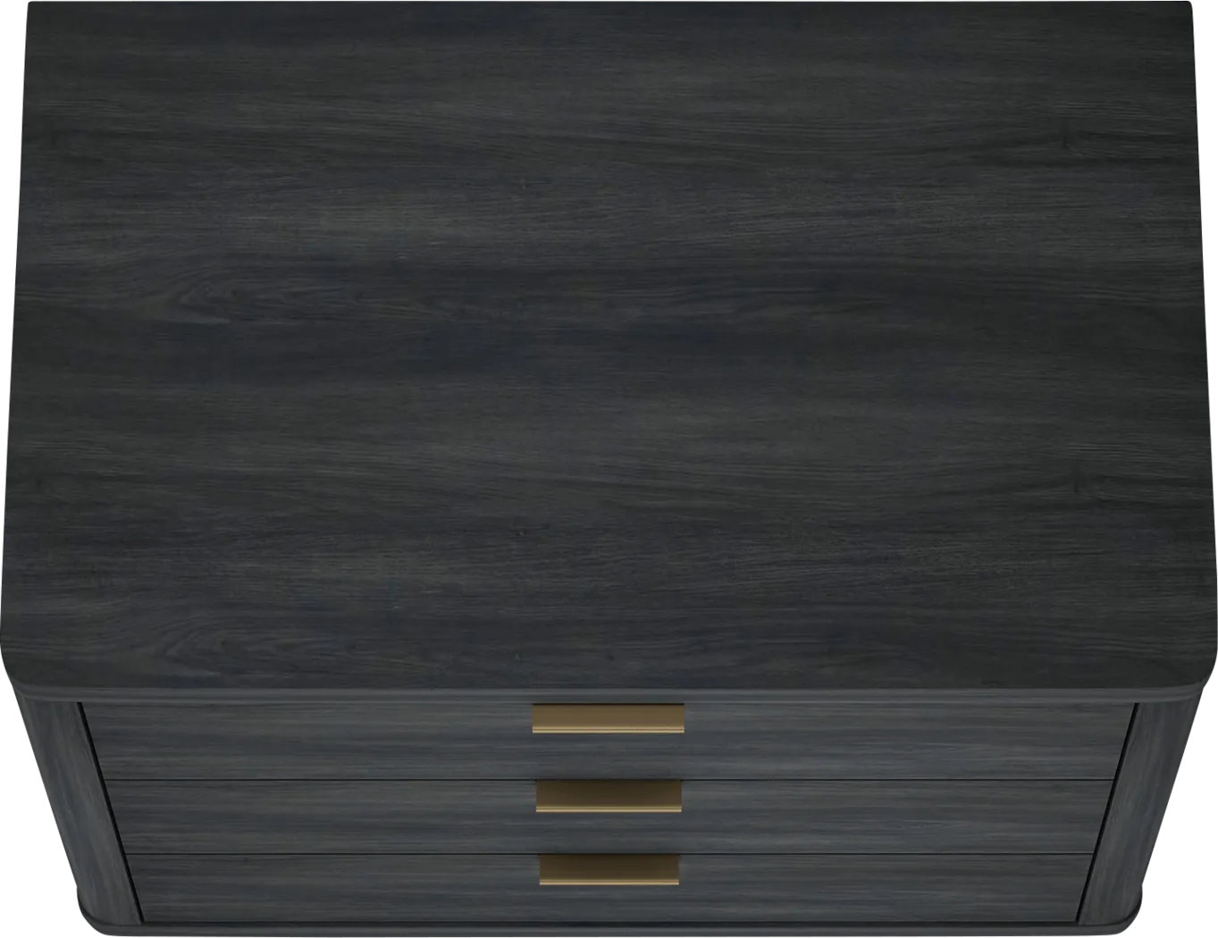 Golddale II Charcoal Gray Nightstand - Thumbnail - Image 6