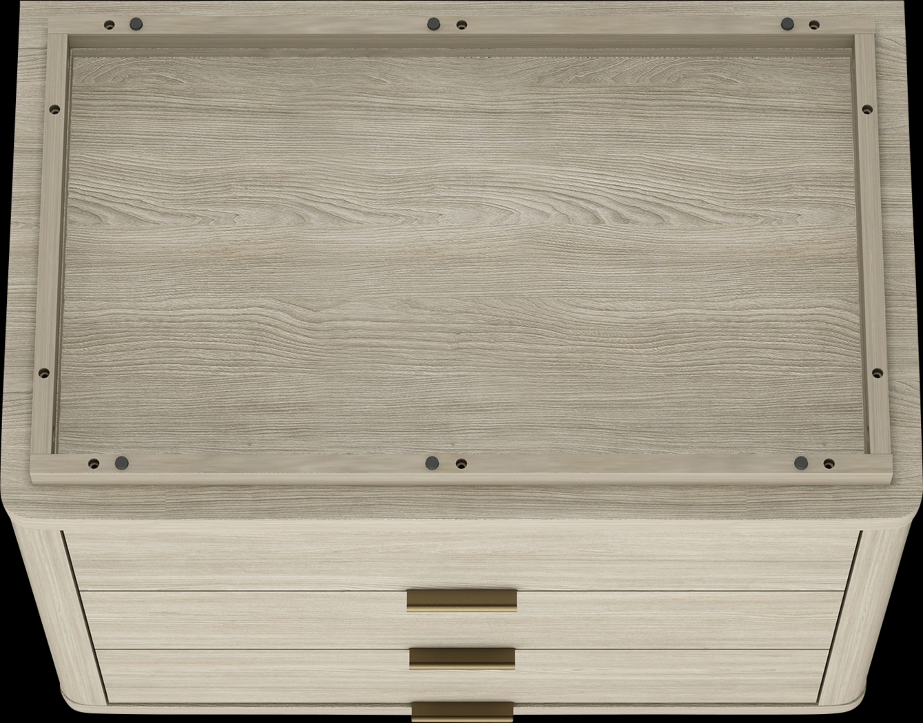 Golddale II Natural Nightstand - Thumbnail - Image 3