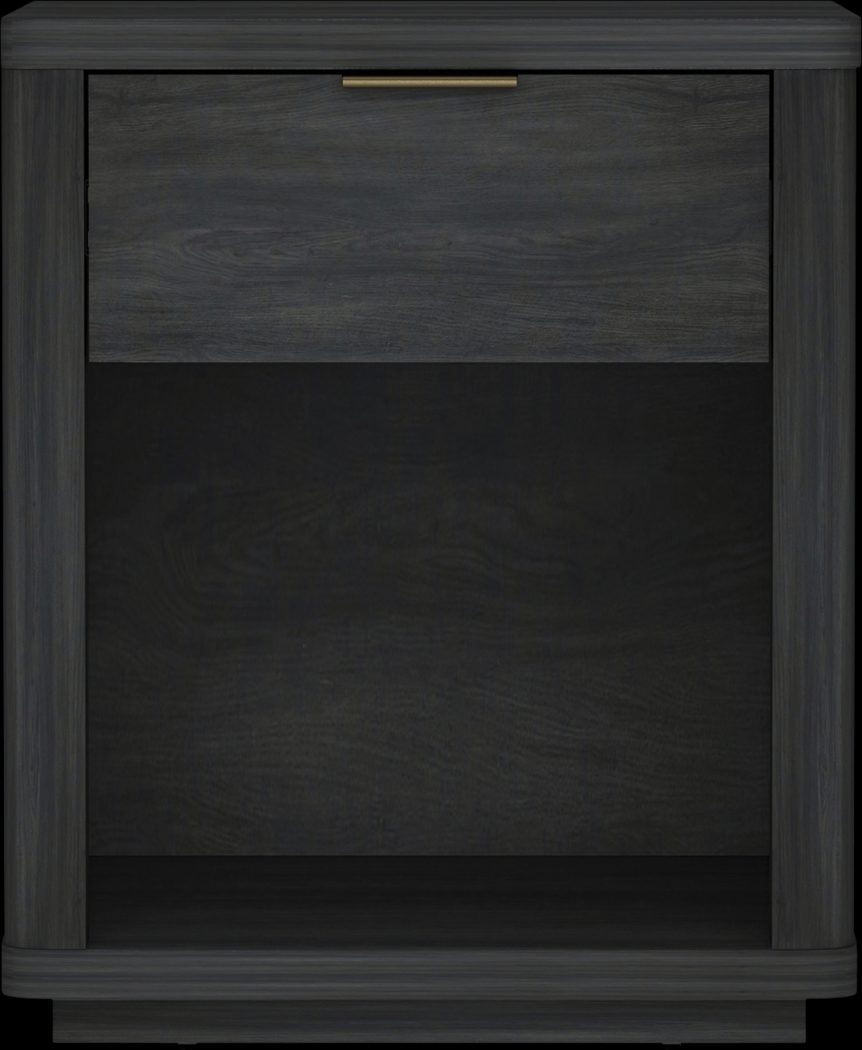Golddale III Charcoal Gray Nightstand - Thumbnail - Image 1