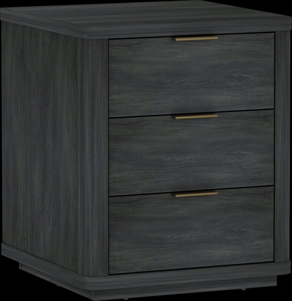 Golddale IV Charcoal Gray Nightstand - Thumbnail - Image 4