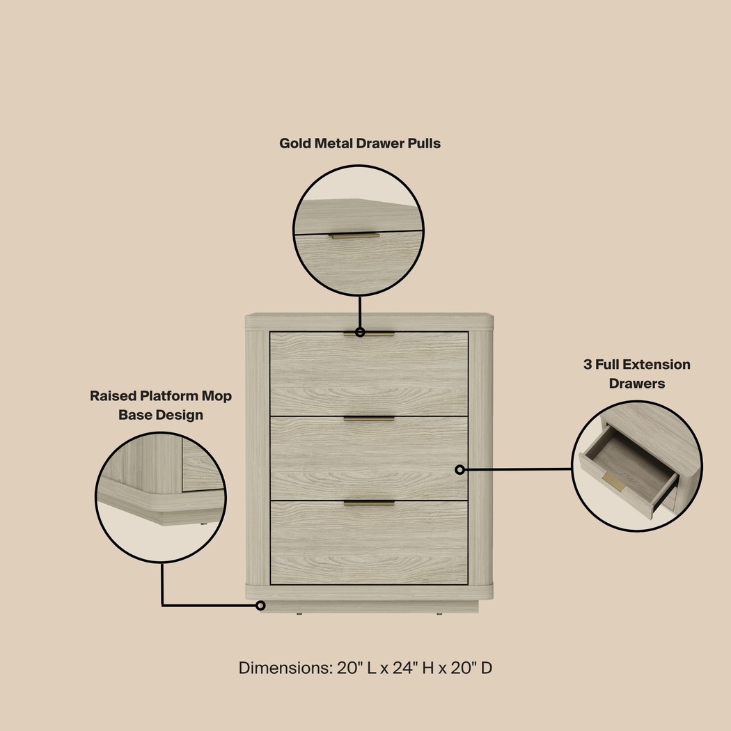 Golddale IV Natural Nightstand - Thumbnail - Image 6