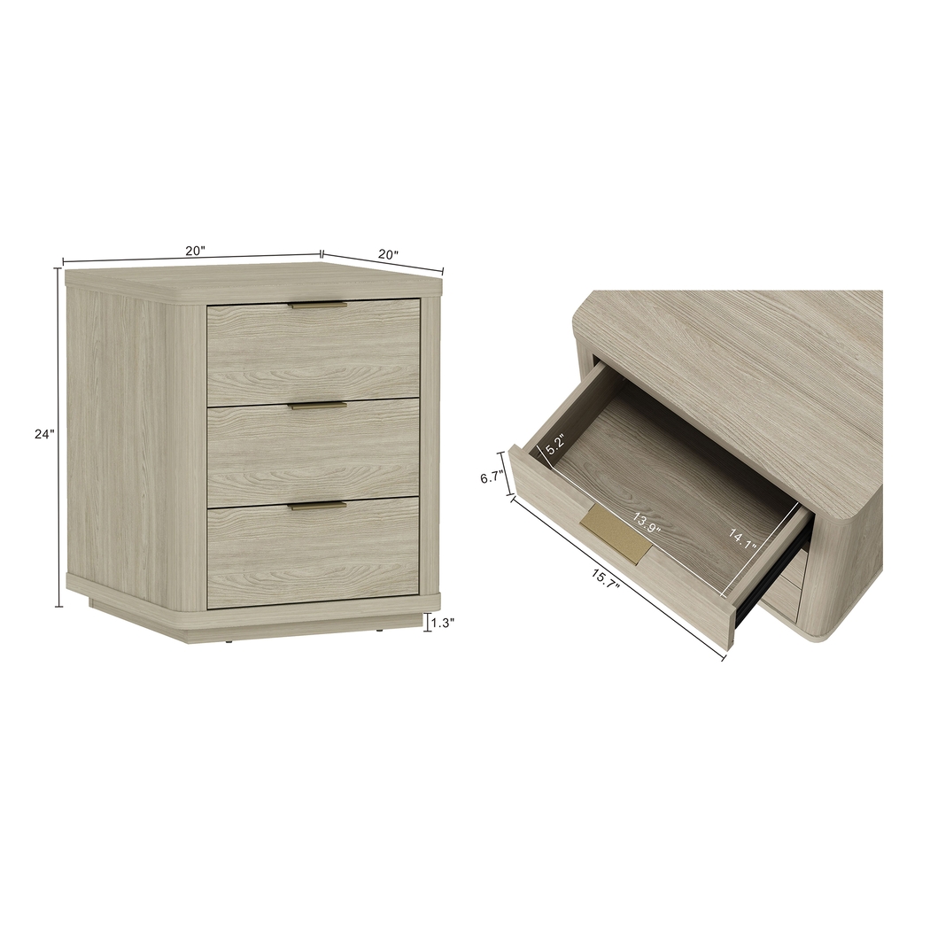 Golddale IV Natural Nightstand - Thumbnail - Image 9