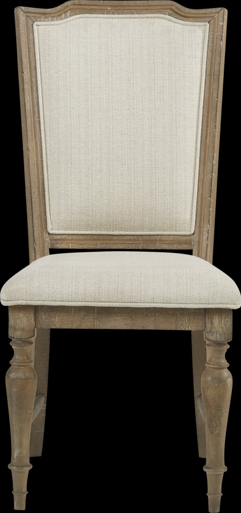 Golden Grove Cream Upholstered Side Chair - Thumbnail - Image 2