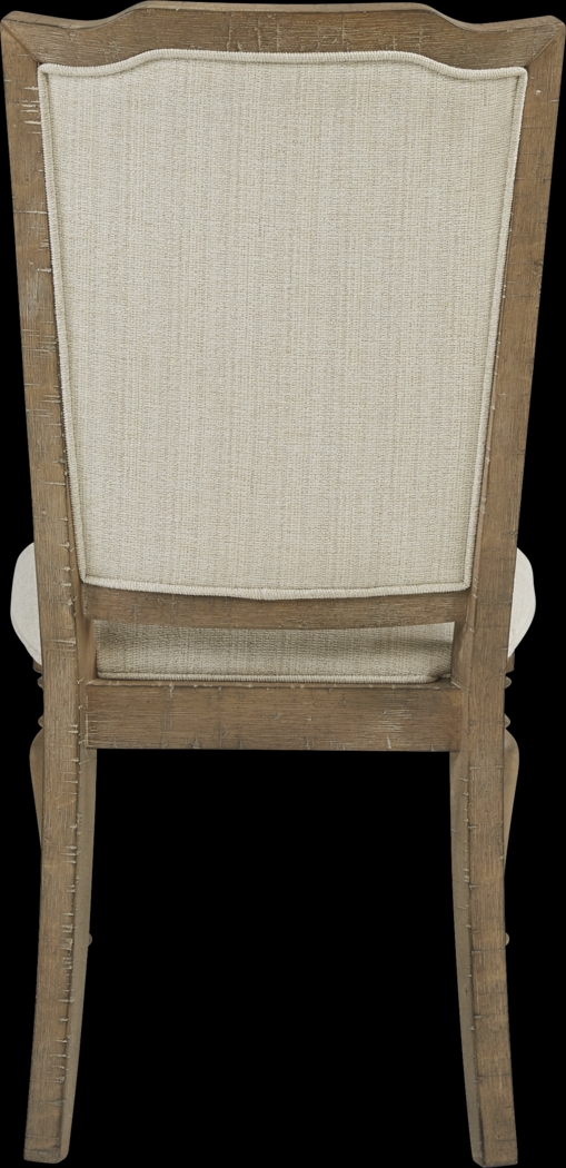 Golden Grove Cream Upholstered Side Chair - Thumbnail - Image 3