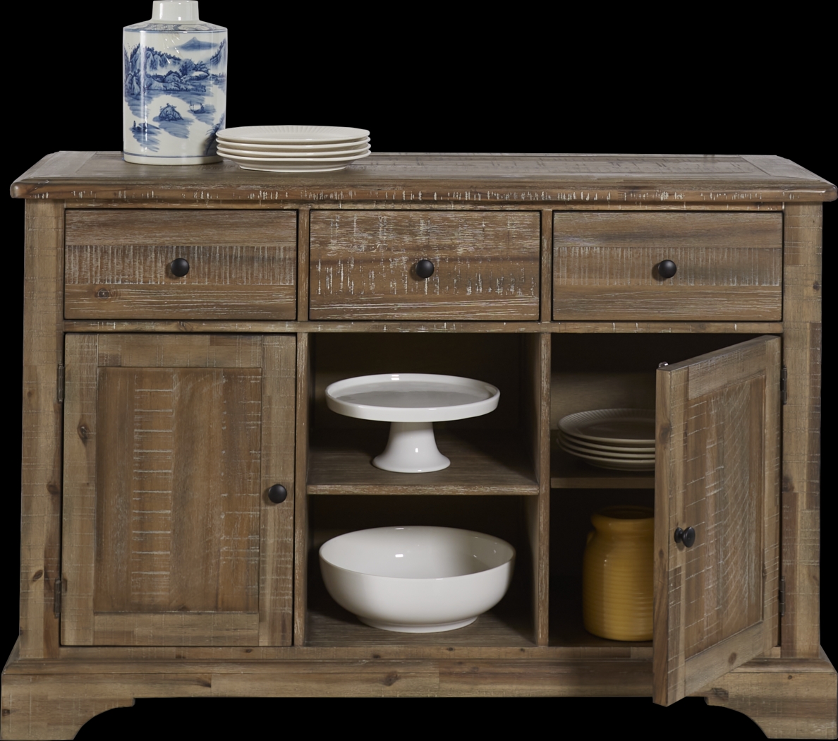 Golden Grove Dark Brown Buffet - Thumbnail - Image 3