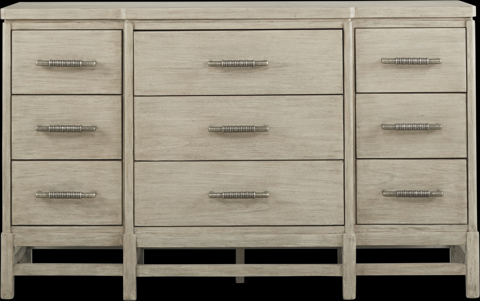 Golden Isles Gray 7 Pc King Woven Bedroom - Thumbnail - Image 5