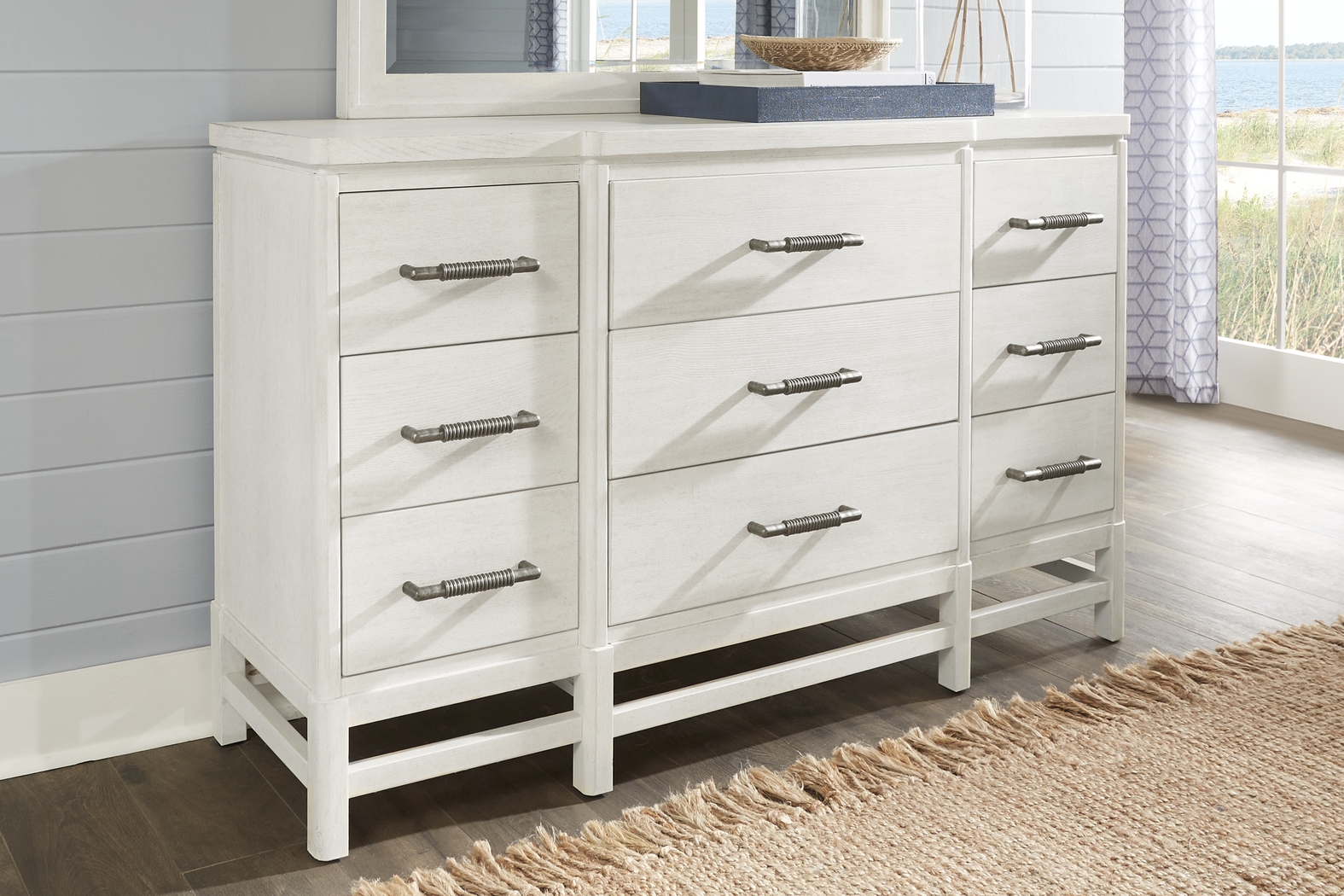 Golden Isles White Dresser - Thumbnail - Image 3