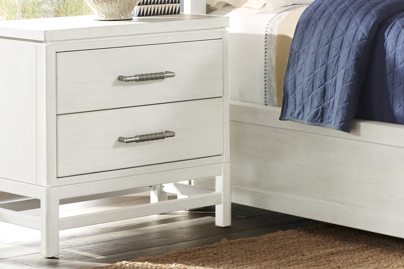 Golden Isles White Nightstand - Thumbnail - Image 2