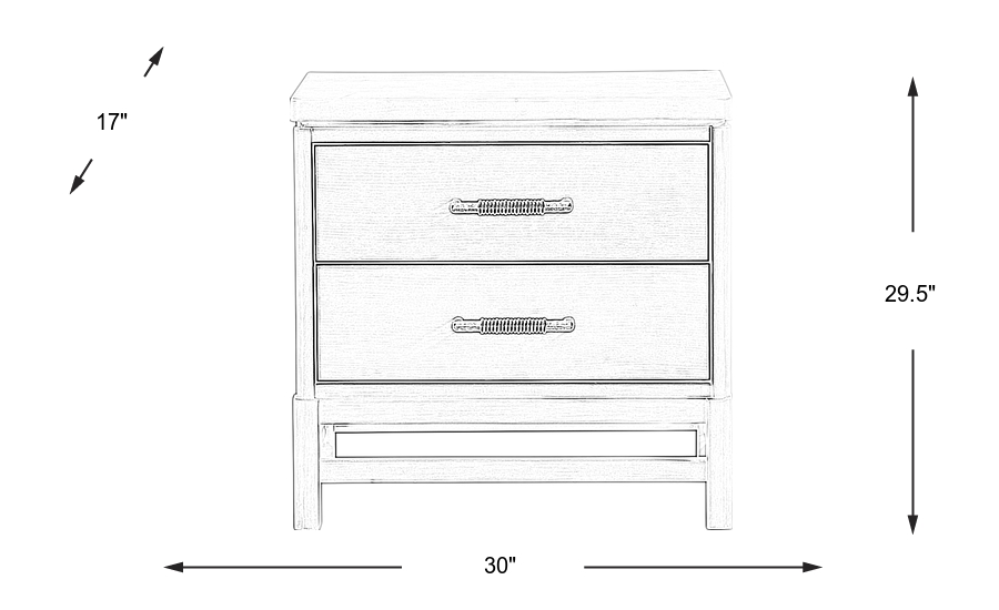 Dimension Image. Please refer to the Dimension Tab on this page for dimension details.