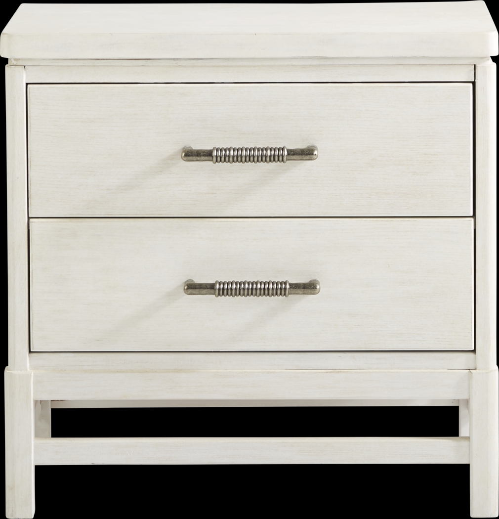 Golden Isles White Nightstand - Thumbnail - Image 1
